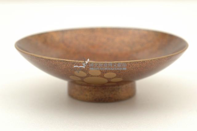 木胎圓形黑漆地湯蓋椀藏品圖，第4張