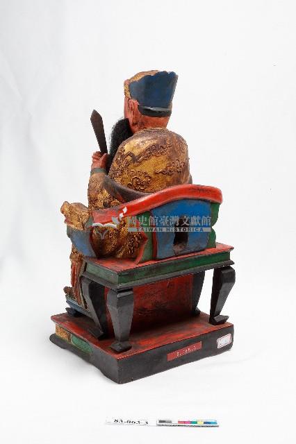 木雕水官大帝神像藏品圖，第4張