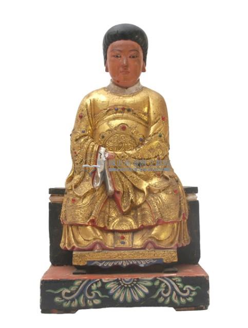 木雕三山夫人像藏品圖，第4張