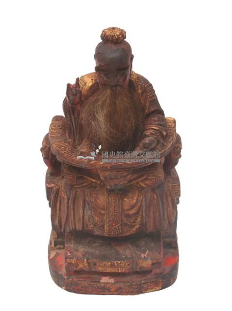 木雕元始天尊像藏品圖，第4張
