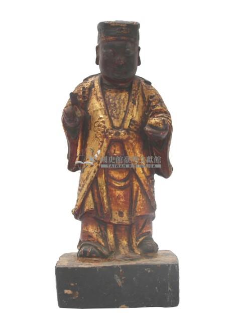 木雕法主公神像藏品圖，第4張