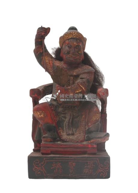 木雕十家將鵬大神像藏品圖，第4張