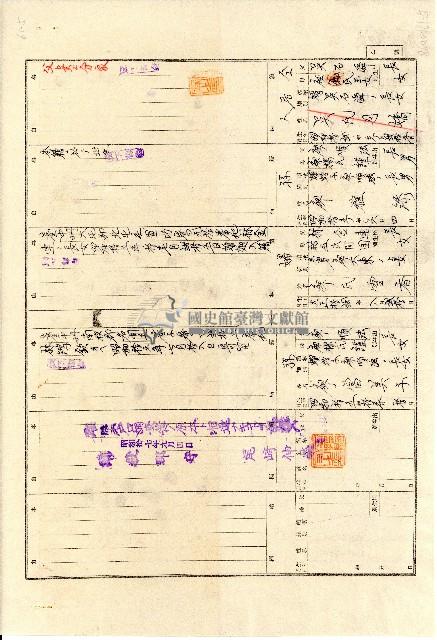昭和十七年廖田元戶口調查簿謄本藏品圖，第5張