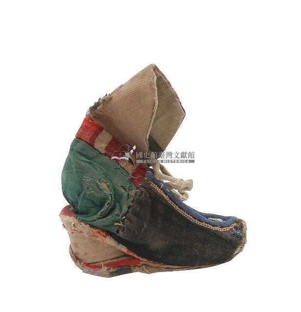 多色拼布加高式三寸金蓮一對藏品圖，第5張