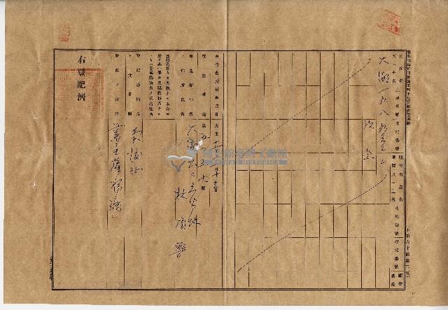 大正二年業主權保存登記申請書藏品圖，第5張