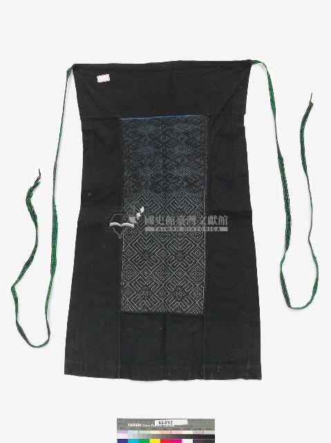 中國貞豐苗族女性服飾一套及寶藍色底刺繡背帶藏品圖，第4張