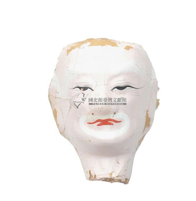 紙紮人臉孔紙糊面具藏品圖，第2張