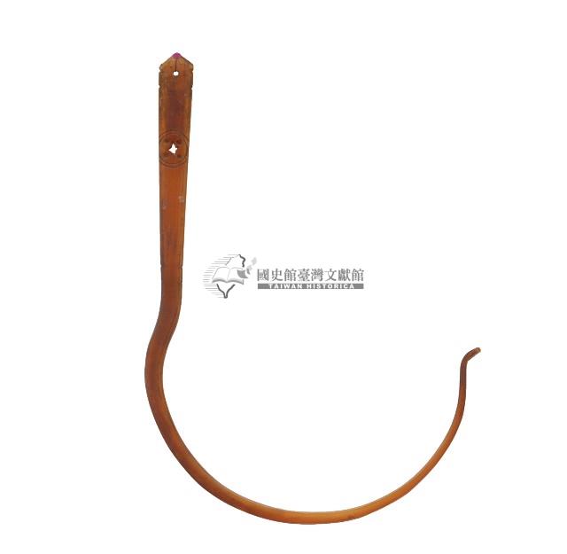 牛角蚊帳鉤一對藏品圖，第2張