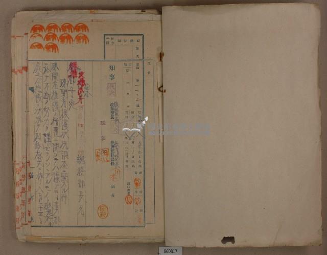 疎開者援護會臺南州支部之昭和十九年度起援護関係書類綴藏品圖，第2張