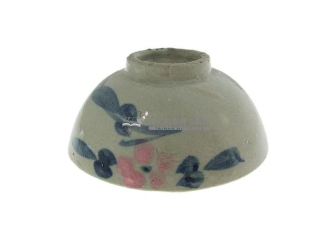 青花點彩寫意花卉紋瓷碗（多組）藏品圖，第2張