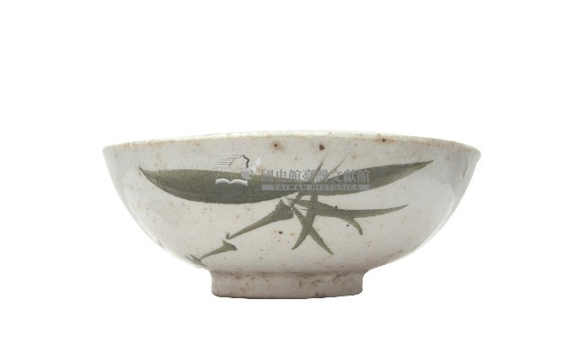 綠彩竹葉紋碗藏品圖，第2張