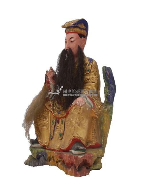 木雕孔明像藏品圖，第2張