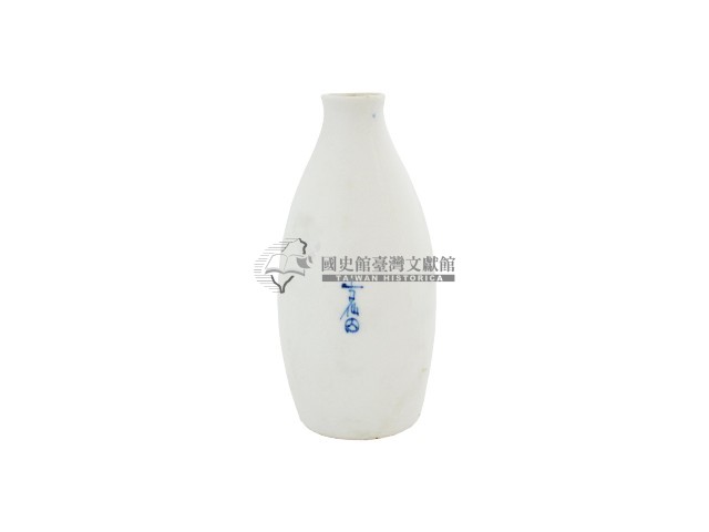 青花古仙款竹林紋窄口瓶藏品圖，第2張
