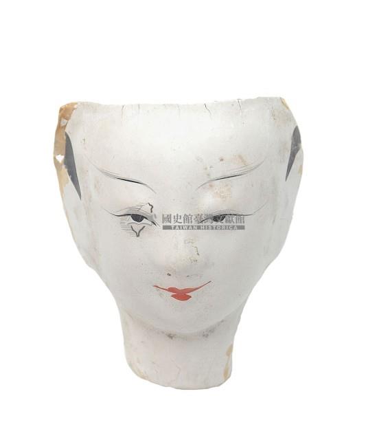 紙紮人臉孔紙糊面具藏品圖，第2張