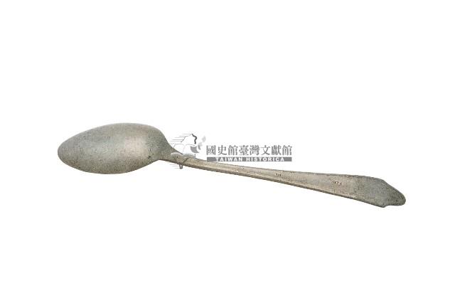 日治時期臺灣總督府官邸銀製湯匙藏品圖，第2張