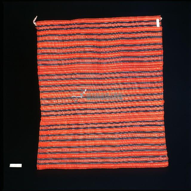 臺灣泰雅族紅蕃布藏品圖，第2張