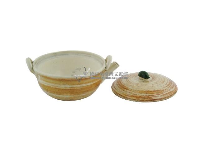 褐釉蓋碗壺藏品圖，第2張