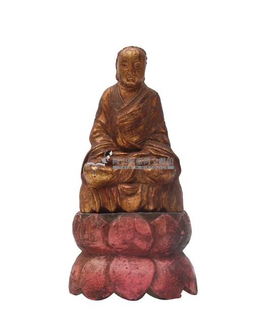 木雕釋迦牟尼佛像藏品圖，第2張