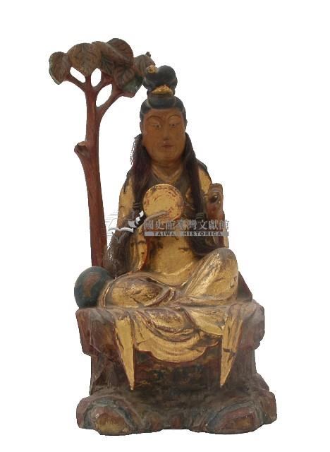 木雕太陰娘娘像藏品圖，第2張