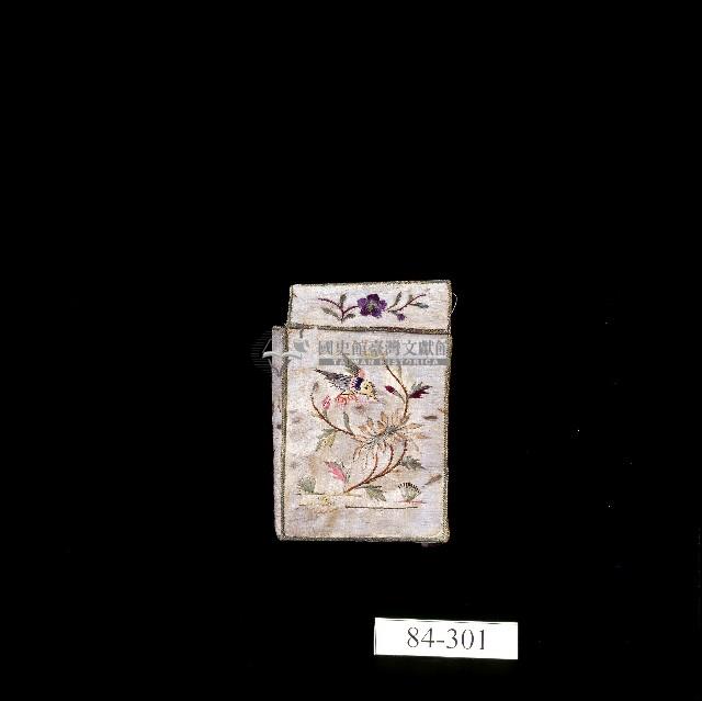 臺灣漢人族群男性紙煙袋藏品圖，第2張