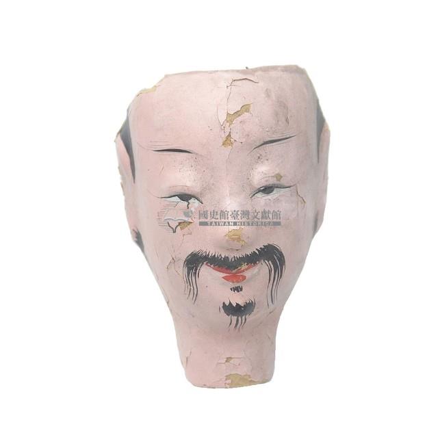 紙紮人臉孔紙糊面具藏品圖，第2張