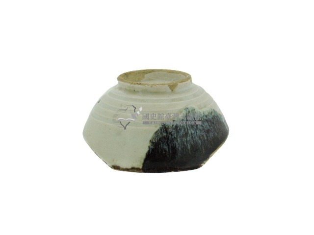白地藍釉凹型碗藏品圖，第2張