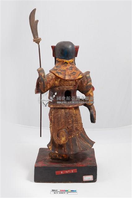 木雕周倉像藏品圖，第2張