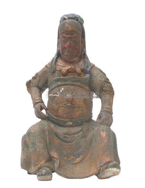 木雕山西夫子像藏品圖，第2張