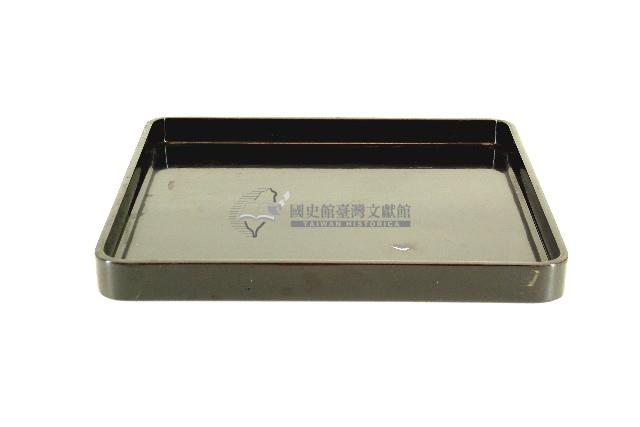木胎正方丸角黑漆地蒔繪膳盤藏品圖，第2張