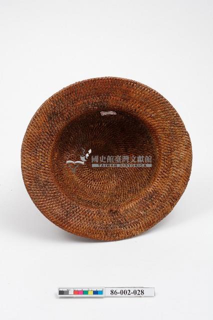 籐製圓帽藏品圖，第2張