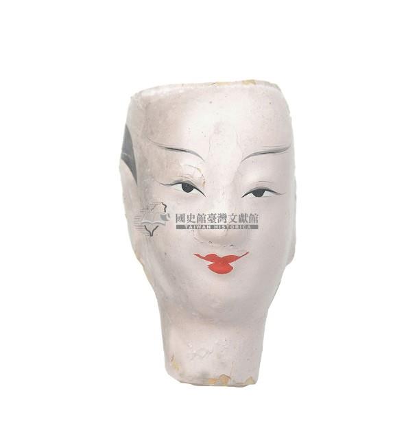 紙紮人臉孔紙糊面具藏品圖，第2張