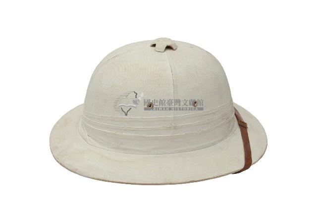 臺灣漢人族群白公事帽藏品圖，第2張