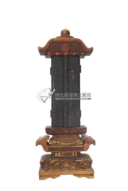 木製日式神主牌位藏品圖，第2張