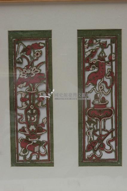 博古圖屏堵有框版畫藏品圖，第2張