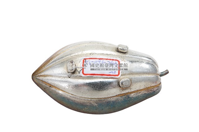 錦綾堂款銀製木瓜形皿藏品圖，第2張
