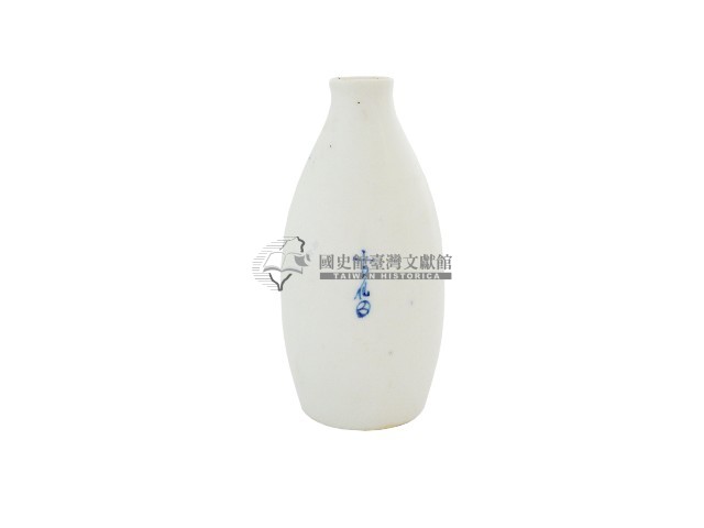 青花古仙款竹林紋窄口瓶藏品圖，第2張