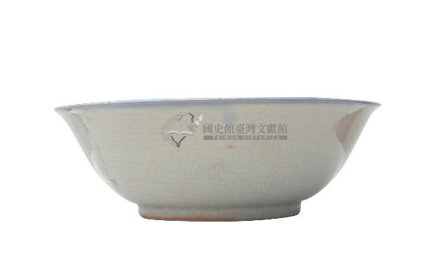 青花彩繪折枝菊花紋大碗藏品圖，第2張