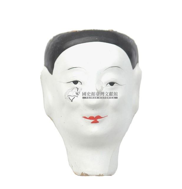 紙紮人臉孔紙糊面具藏品圖，第2張