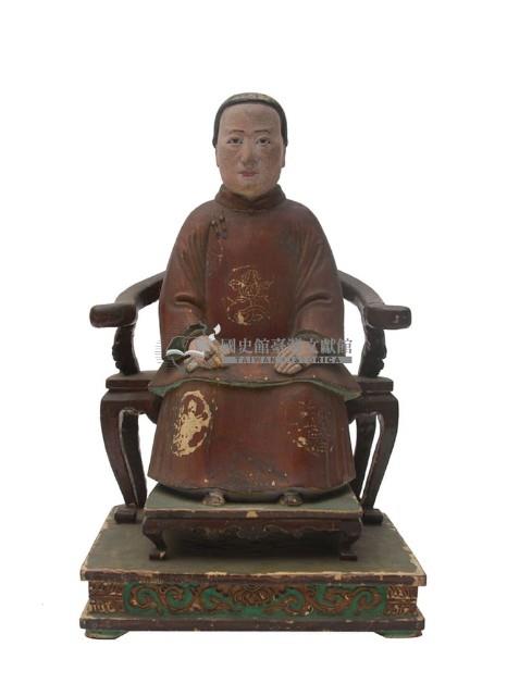 木雕祖先人像藏品圖，第2張