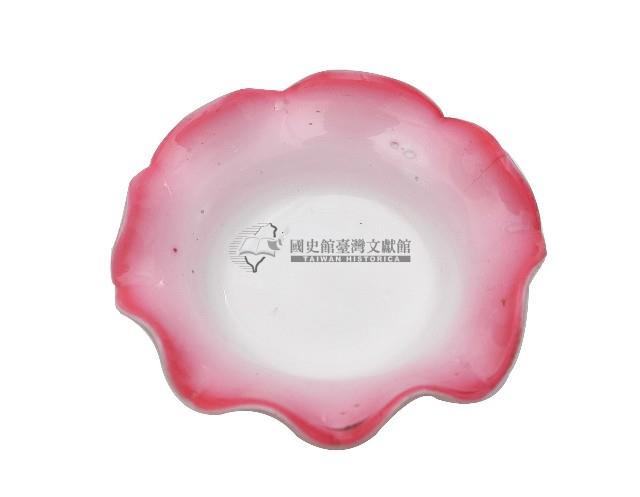 淡粉色花口花型盆藏品圖，第2張