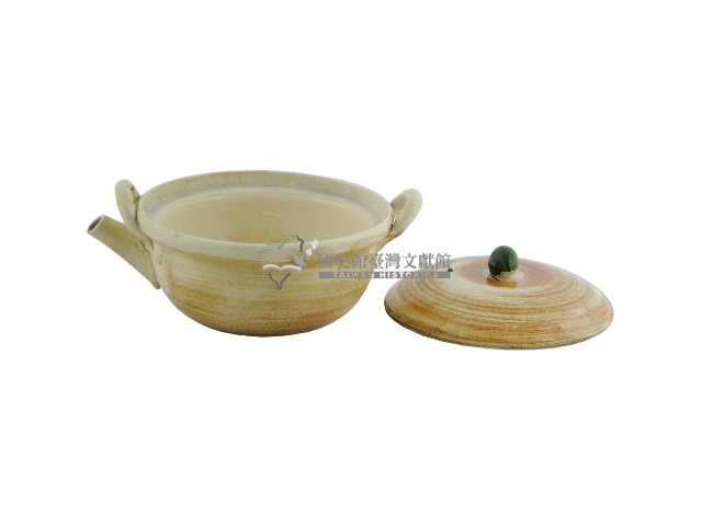 褐釉蓋碗壺藏品圖，第2張