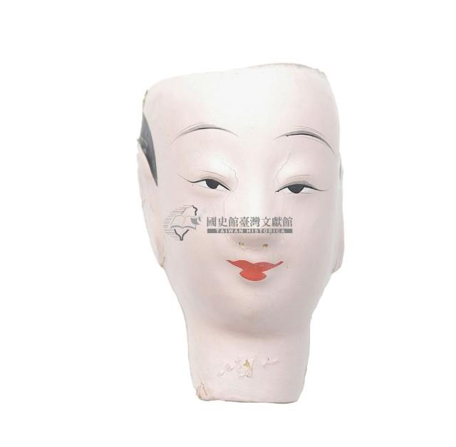 紙紮人臉孔紙糊面具藏品圖，第2張