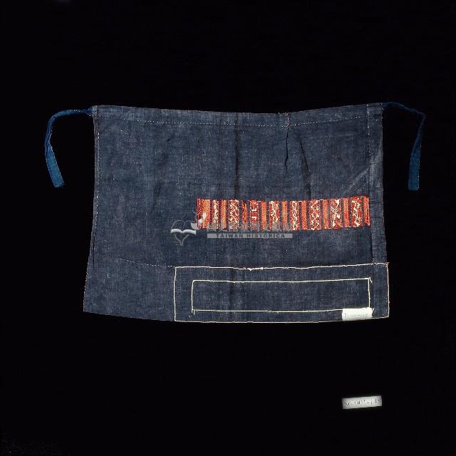 排灣族織紋深色裙片藏品圖，第2張