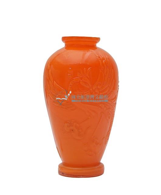 橘色花瓶藏品圖，第2張