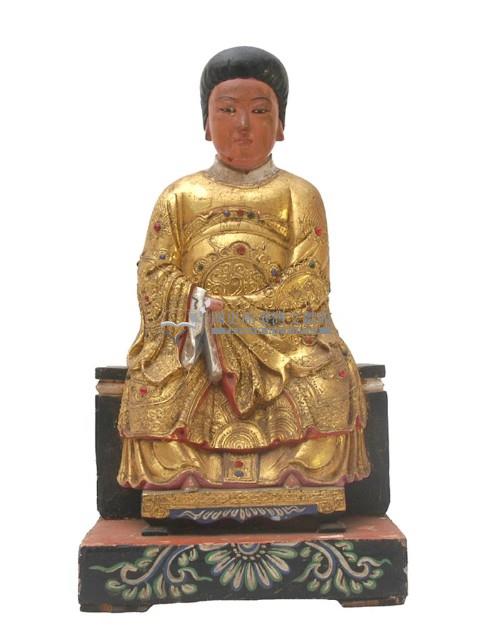 木雕三山夫人像藏品圖，第2張