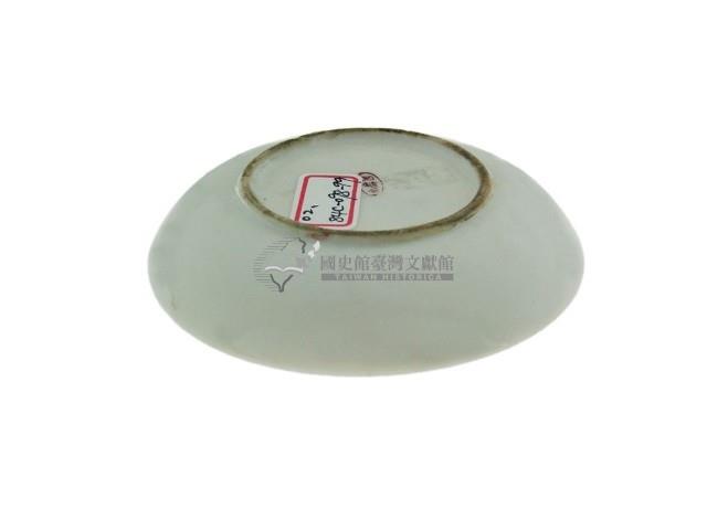 印花彩繪折枝花卉紋碟藏品圖，第2張