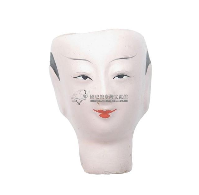 紙紮人臉孔紙糊面具藏品圖，第2張