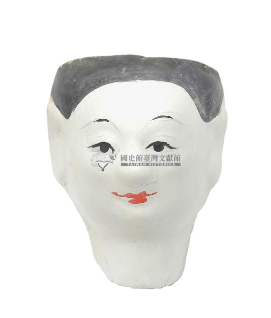 紙紮人臉孔紙糊面具藏品圖，第2張