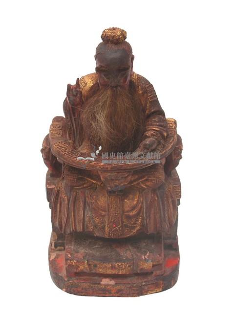 木雕元始天尊像藏品圖，第2張