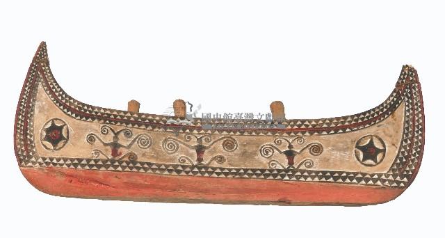 雅美族四人座船模型藏品圖，第2張